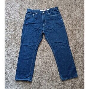 PJ Mark Jeans Mens Size 40x32 Denim Blue Straight Leg